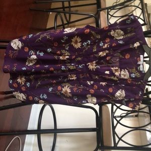 Collective Concepts floral print top.Medium petite